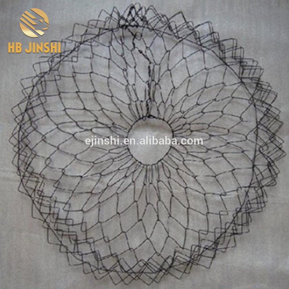 Ntoo Hlau Mesh Basket, Hauv paus pob netting