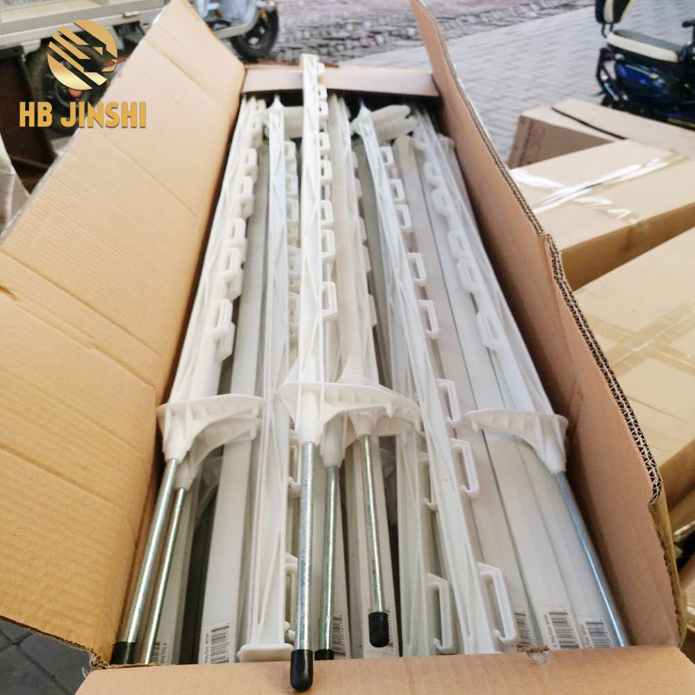 4 FT WHITE ELECTRIC FENCING POLY POSTS MADE IN CHINA
