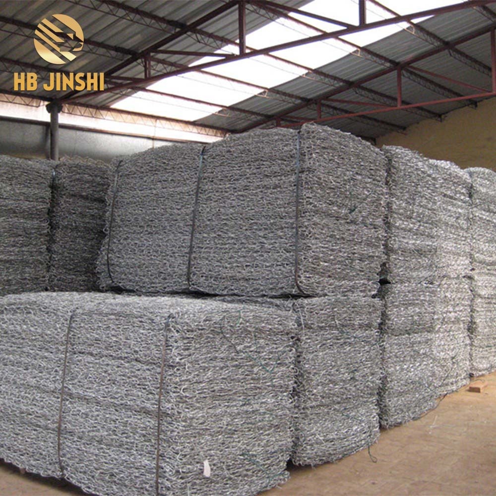 Gabion Baskets made of Hexagonal Wire  Mesh