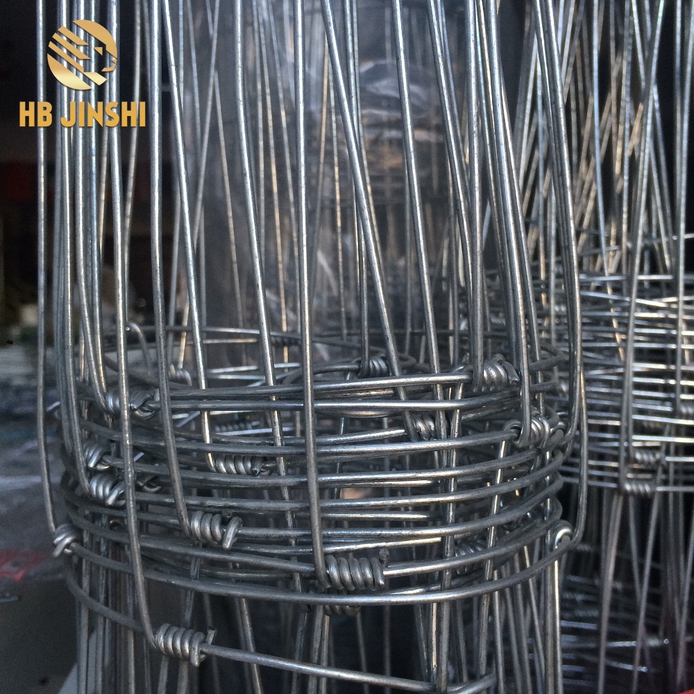 Hot-dipped Galvanized Metal Wire Farm Field Fence 6ft X 330ft rolls