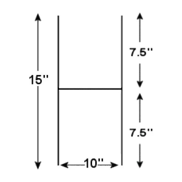 Q195 Galvanized wire welded heavy dutycoroplast sign  H metal stake  H-Stakes