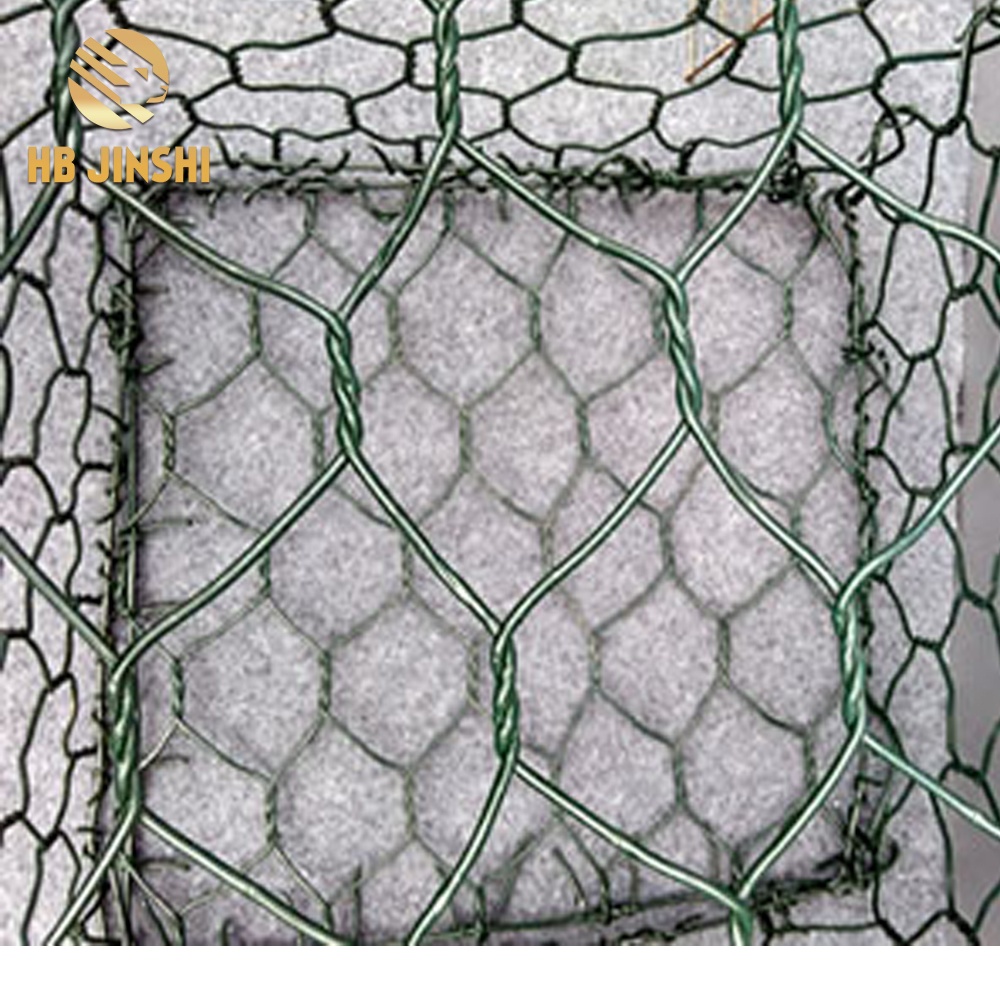 Hexagonal anyaman bolong Gabion Basket