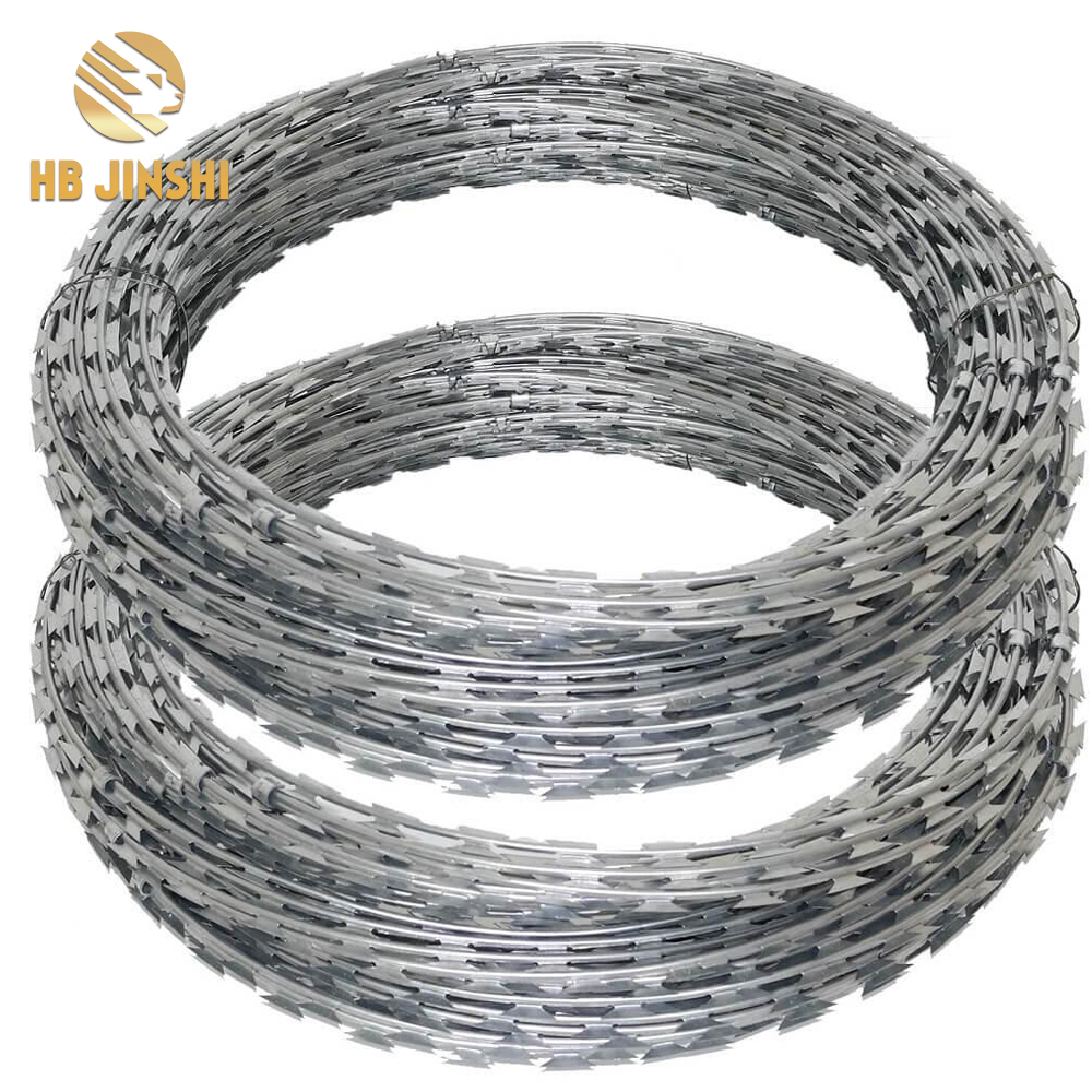 concertina razor reinforced barbed tape /Concertina Circle Wire fencing