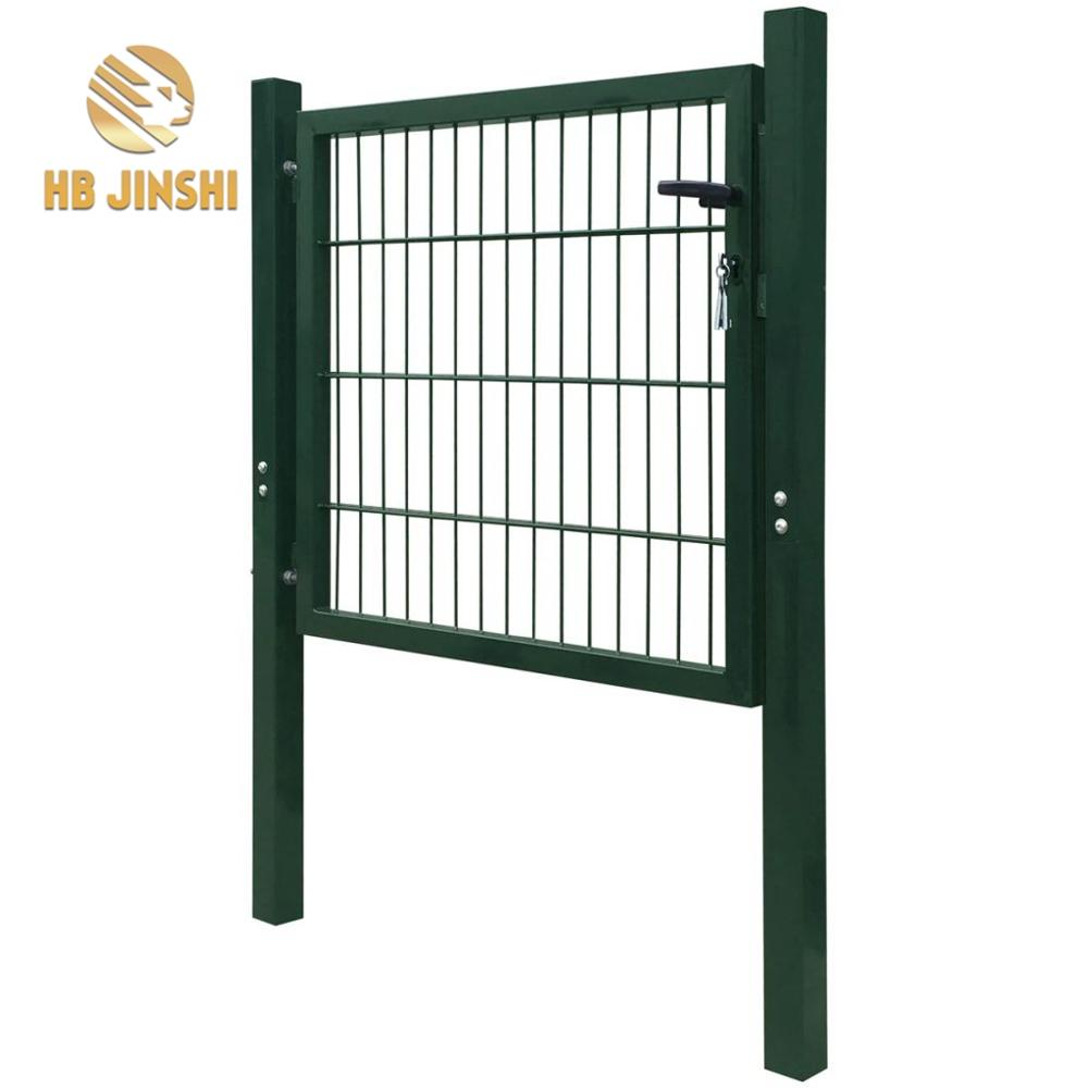 Durable Metal Fence Door Garden Mesh Gate