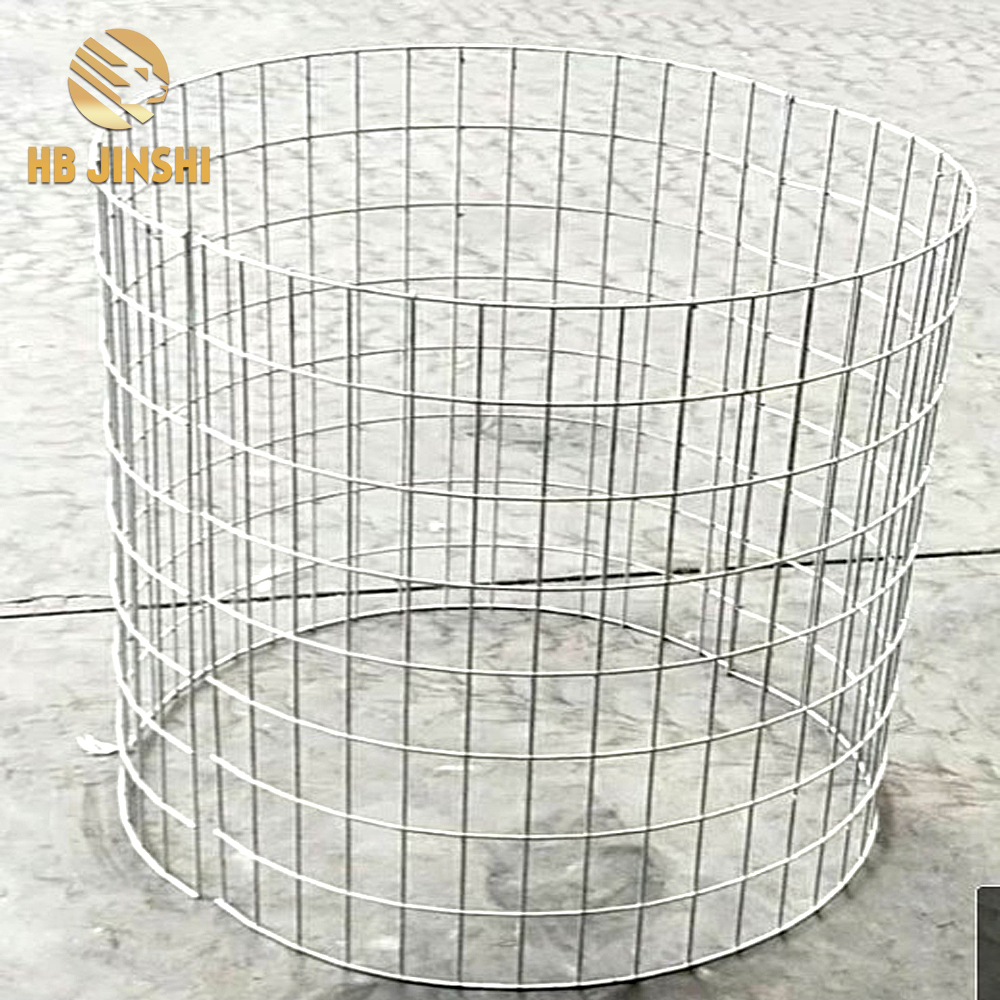 CE Certificate Hot Dipped Galvanized Round Welded Gabion Box