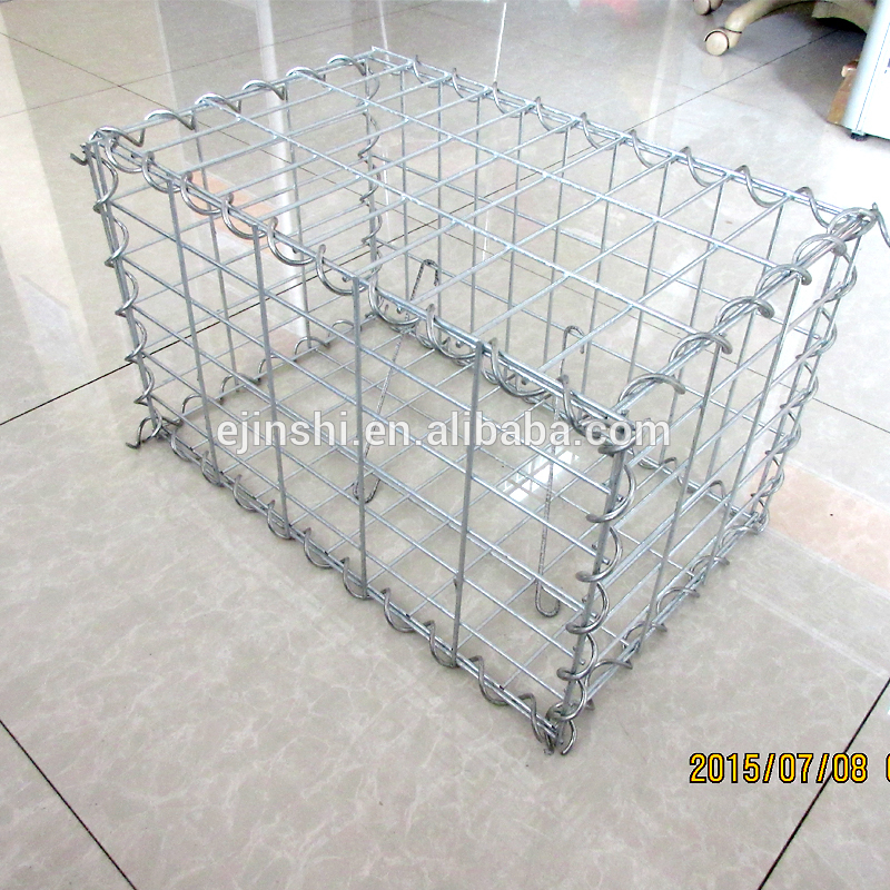 CE-merke 30x30x30cm Sammenleggbar Metal Wire Store Gabion-boks