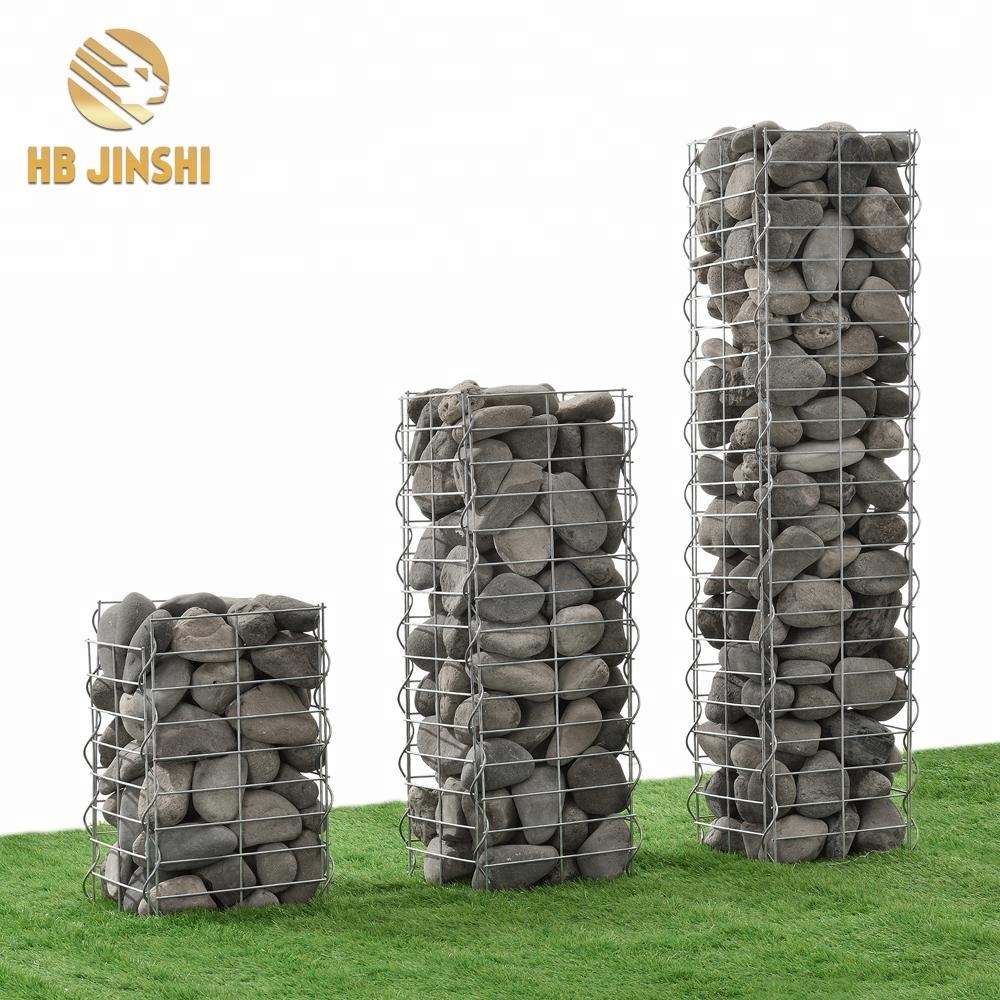 4mm 5mm Beautiful Landscaping Gabion Pillar