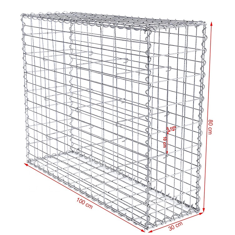 High quality 50x100mm welded gabion