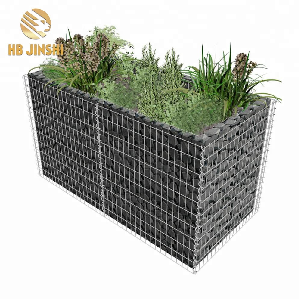 4mm Wire Galvanized Welded Gabion Retaining Wall