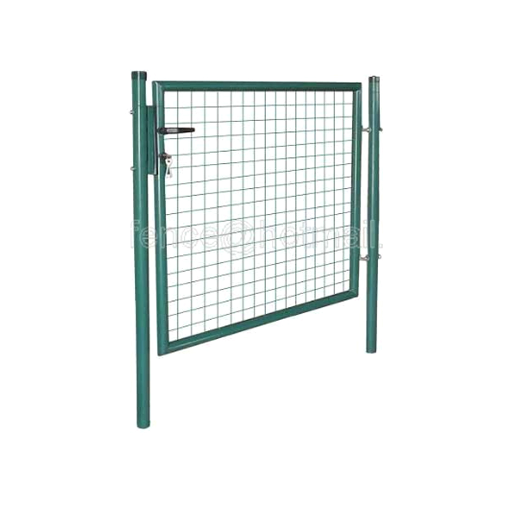 ISO Factory Cheap Metal garden steel gates