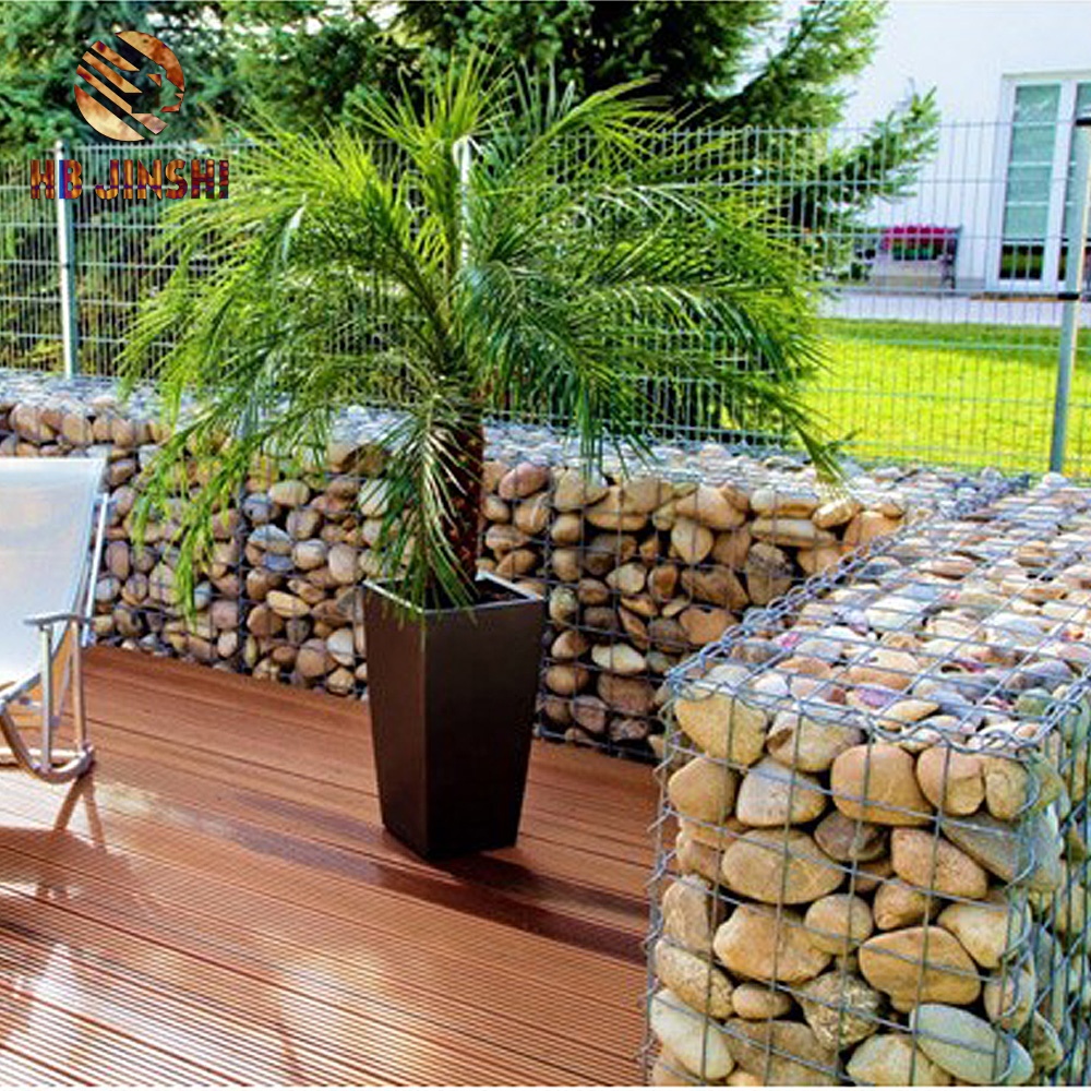 Gabion Baskets with Woven and Welded Types for Banks