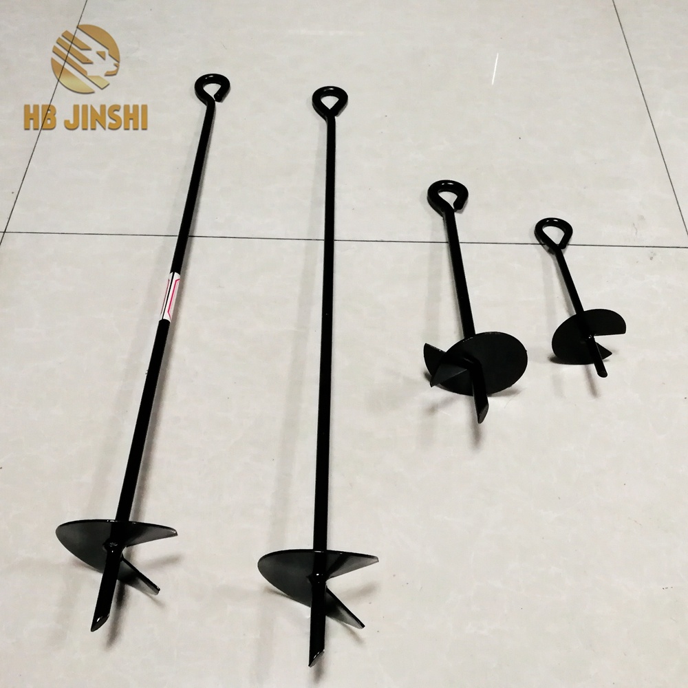 1.0m-1.8m Powder Coated Ground anchor