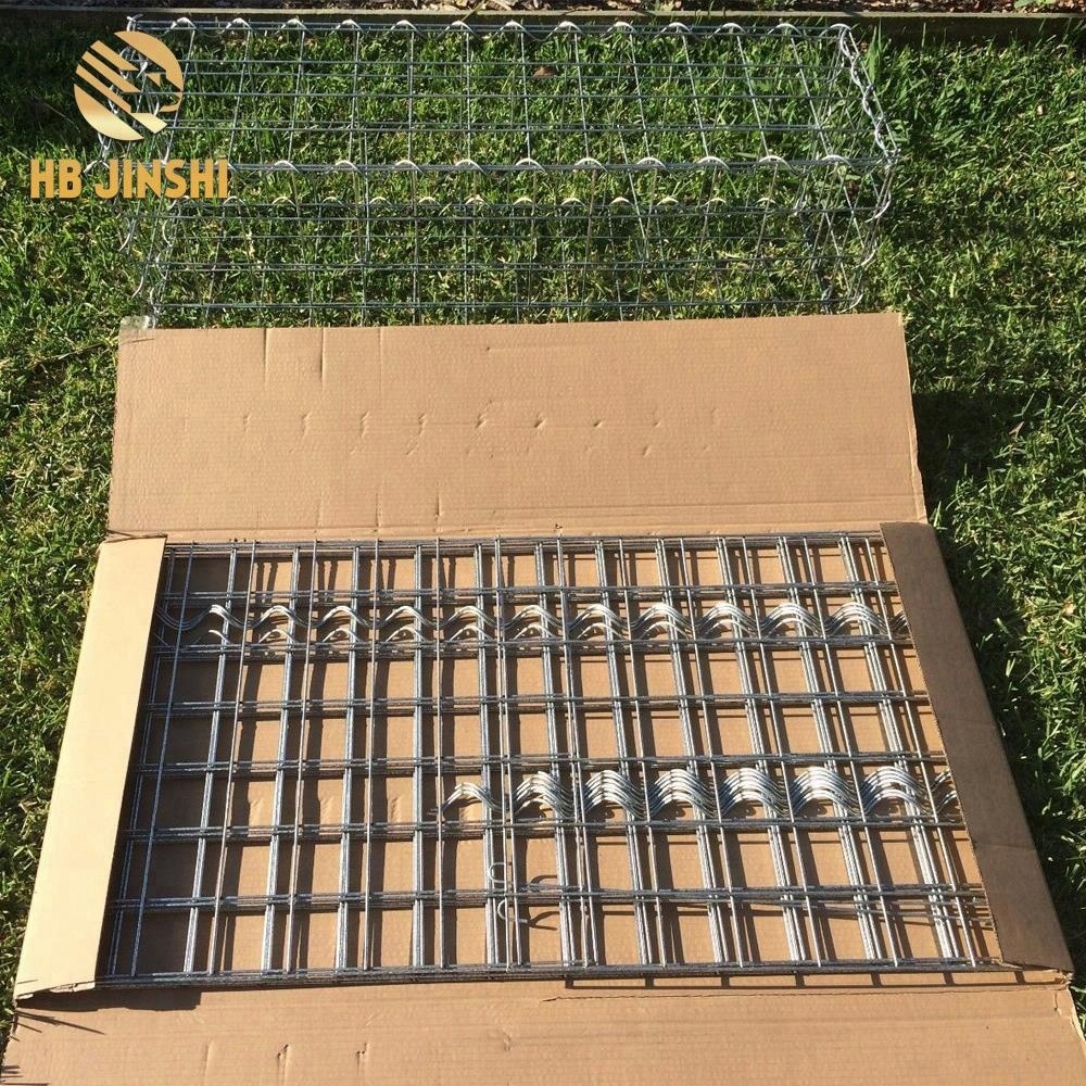 High Quality 3x1x1m galfan decorative welded gabion For garden wall