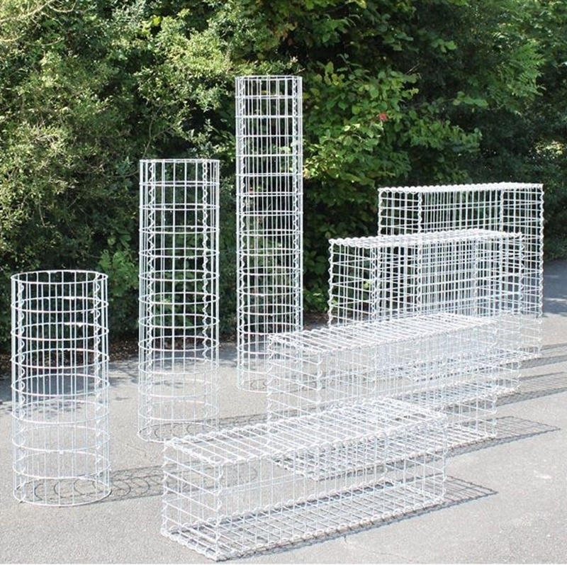 Galfan Coating Anti-rust Welded Metal Wire Mesh Gabion Basket