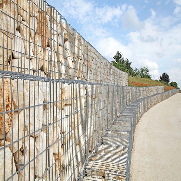 Decorative customized welded gabion basket