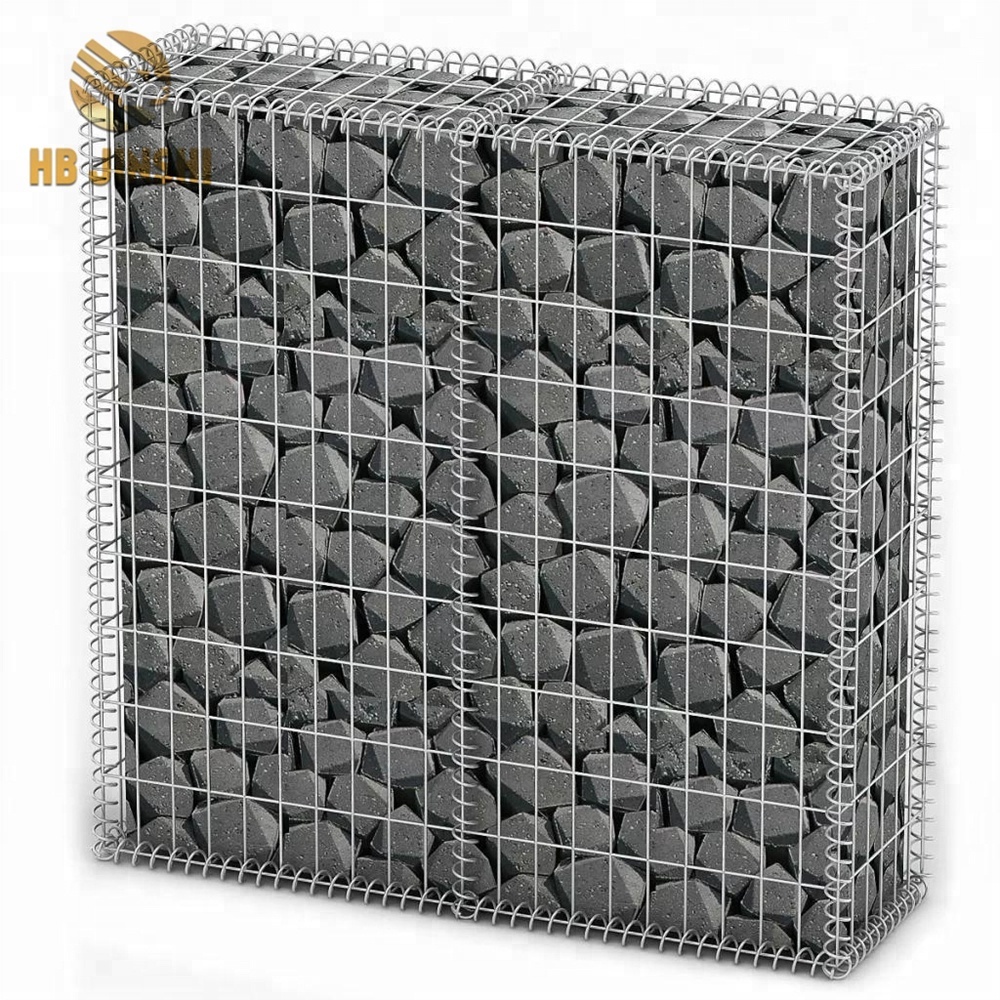 100 X 100 X 30 Cm Galvanized Wire Garden Gabion Basket Retaining Wall