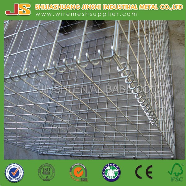 High Zinc Coating Welded Gabion Mesh for Sea Wall