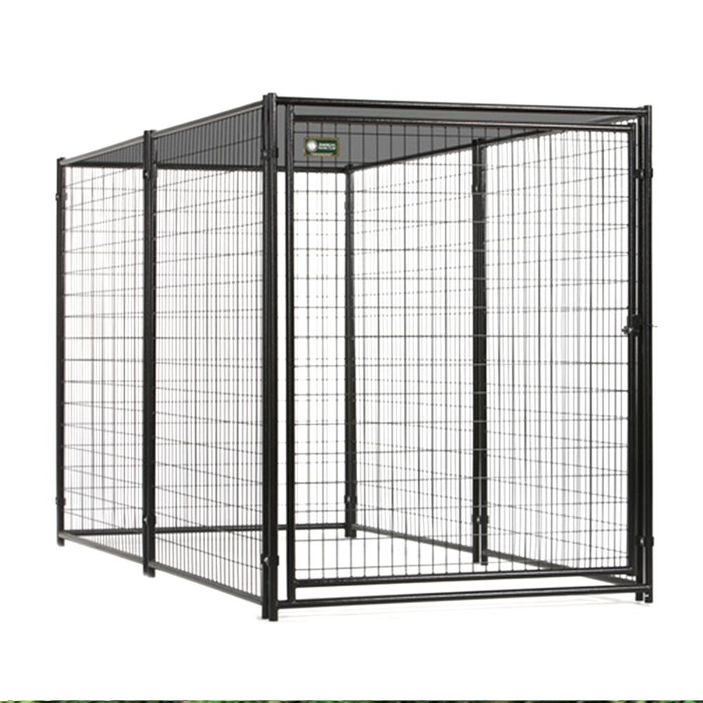 সস্তা পিভিসি প্রলিপ্ত galvanized কুকুর kennel