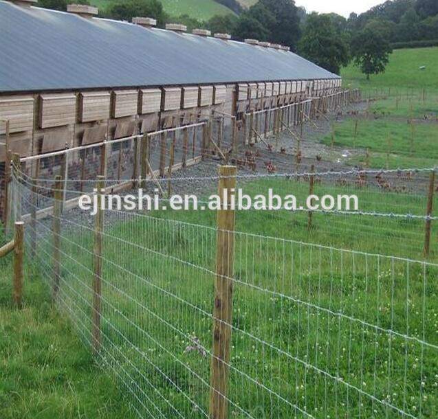 High tensile ranch fence for animal guard