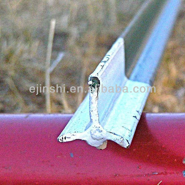 1.25lb/ft Green Metal T Post with Spade