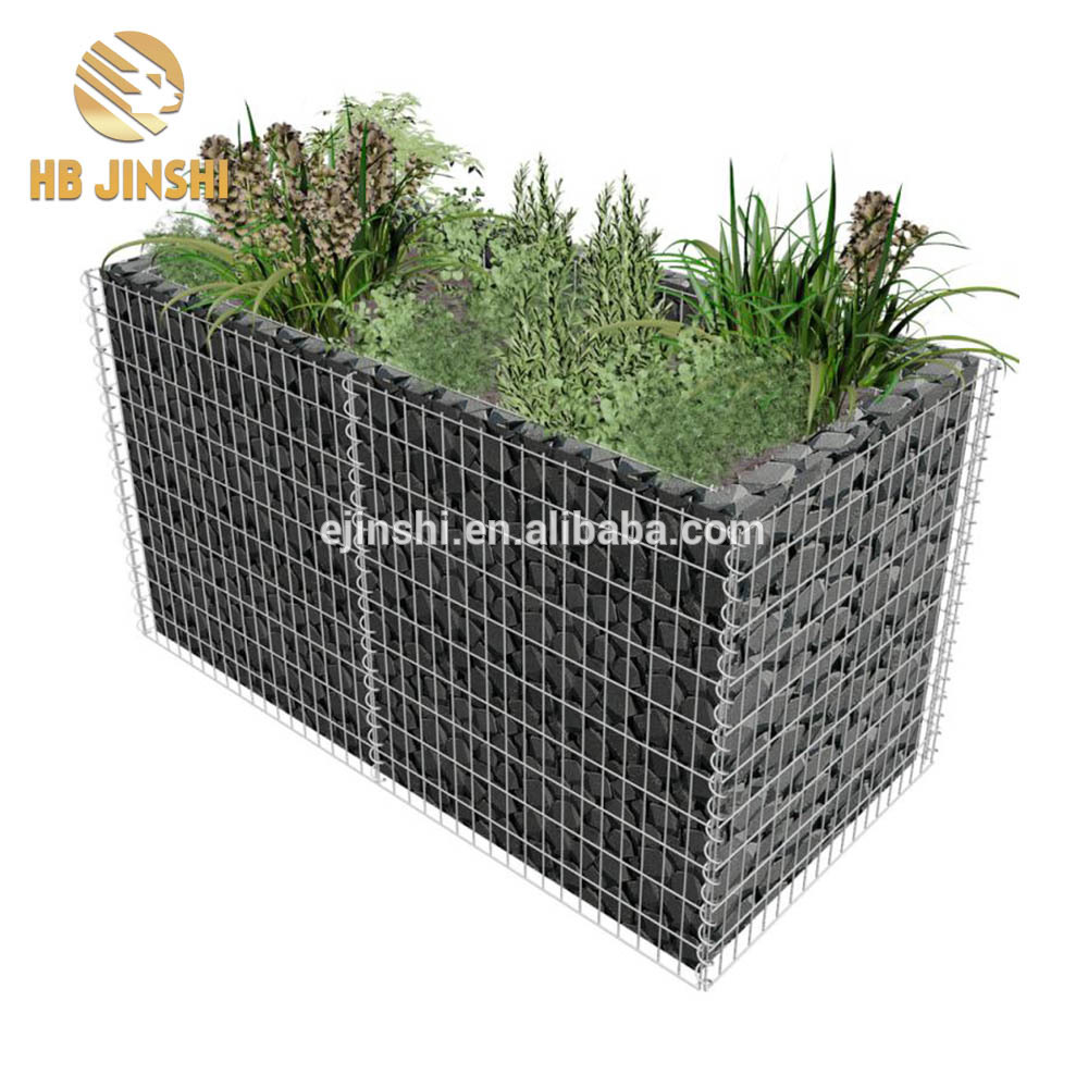 High quality Galvanized 1x1x1m welded gabion box