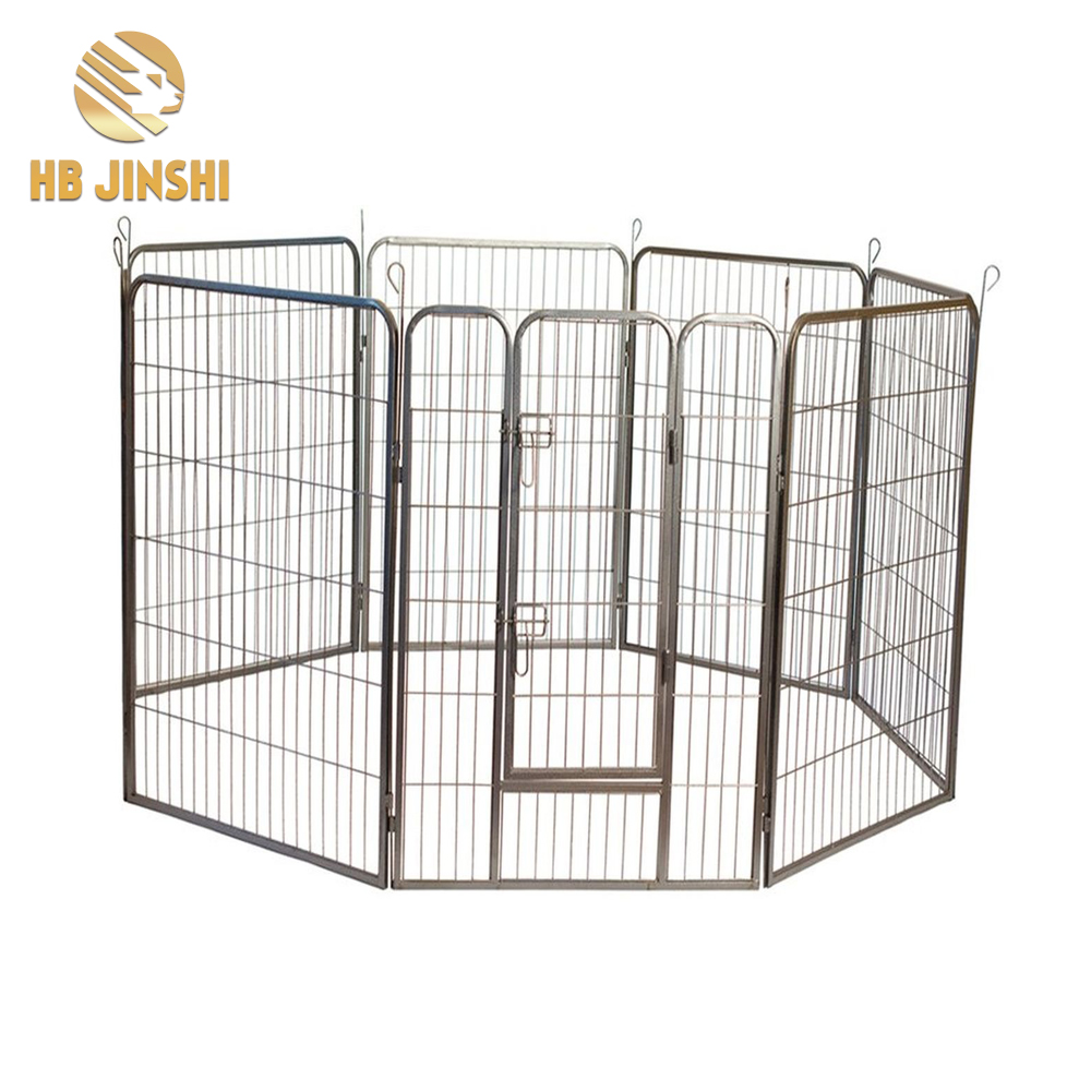 8PCS Heavy Duty Tube Frame Frame Dog Wire Mesh Playpen