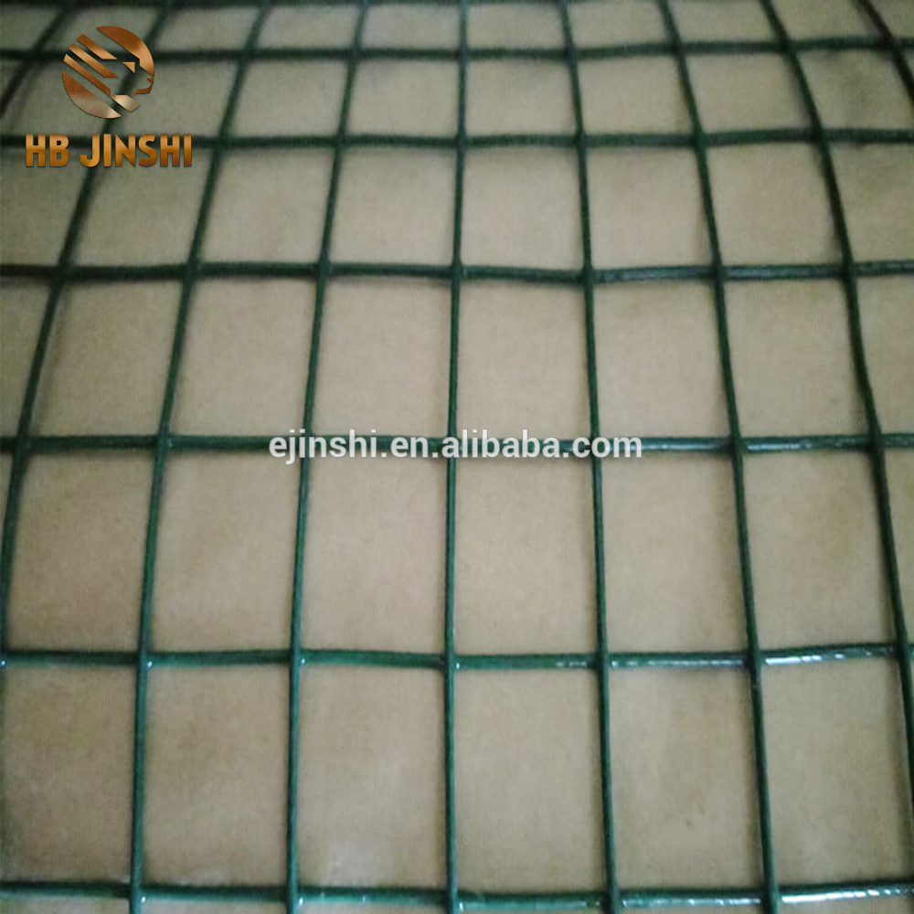 Grass green PVC coated wire mesh panel welded mesh netting