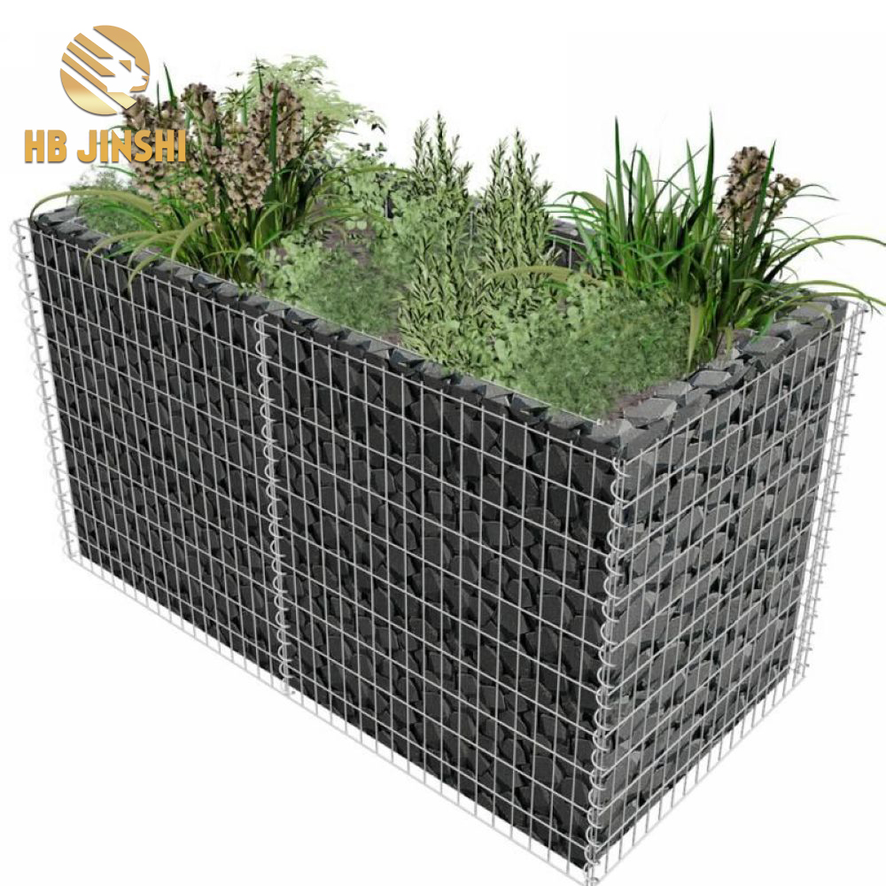 CE Certificate Ireland 100 x 50 x 50 cm Galvanized Galfan Gabion Cages