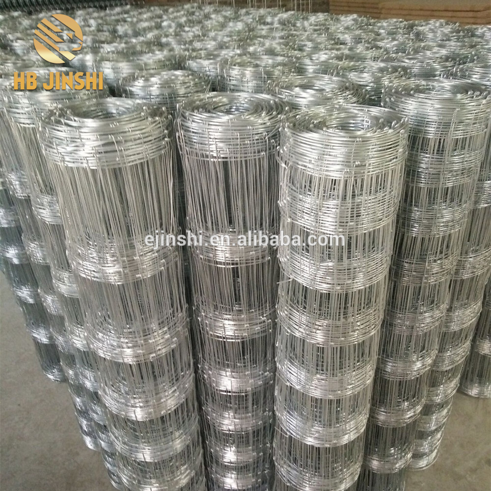 வலுவான இழுவிசை எதிர்ப்பு galvanized கால்நடை புல்வெளி தாக்கல் வேலி