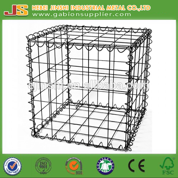 50x50x50cm welded gabion wire mesh box/galvanized gabion welded manufacture