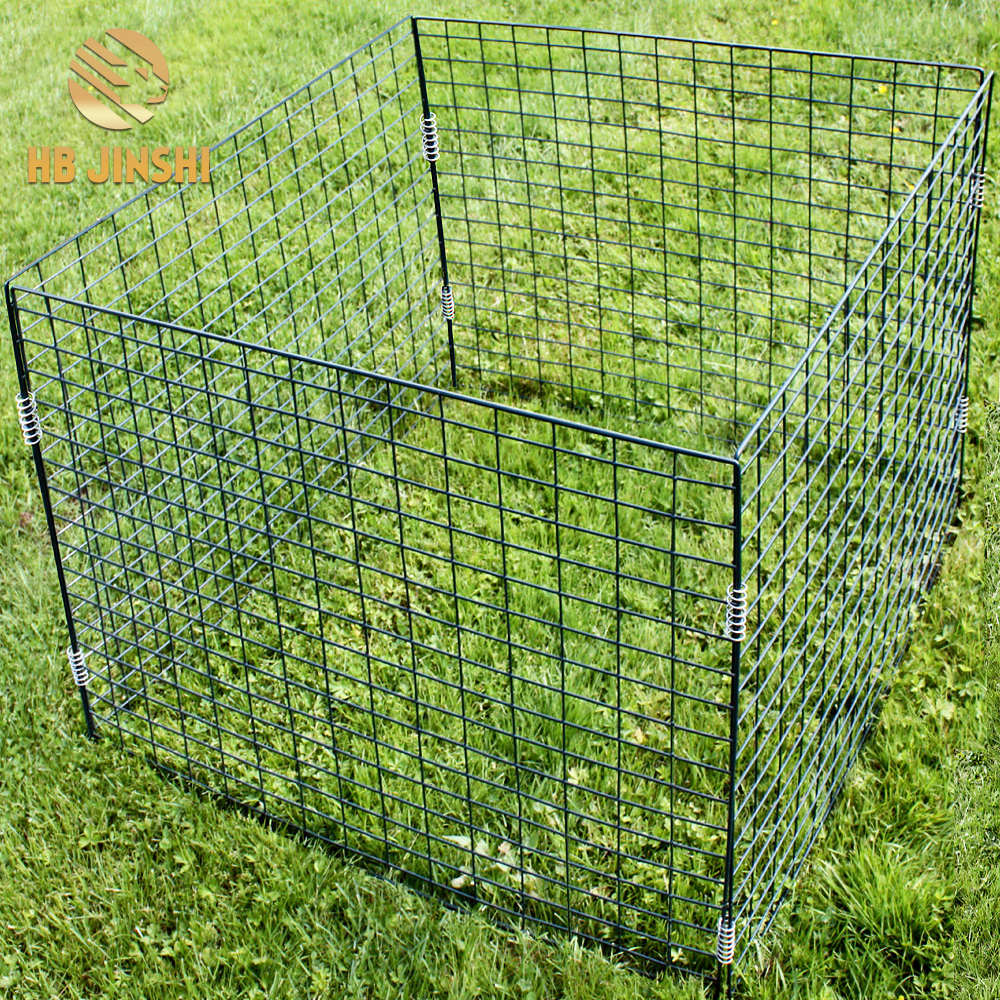 Good User Reputation for Wall Grid Panels - 48"x48"x36" Welded Wire Mesh Dust Bin – JINSHI