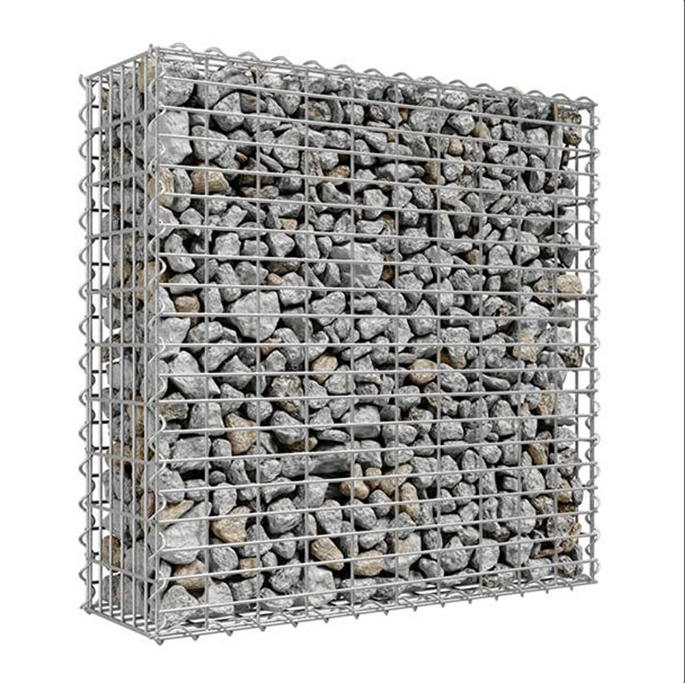 Hot Dipped Galvanized Welded Gabion Mesh Stone Cage Gabion Basket