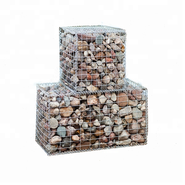 High quality 3 x 1 x 0.5 m Gabion box used for retaining wall construction and sea shore protection