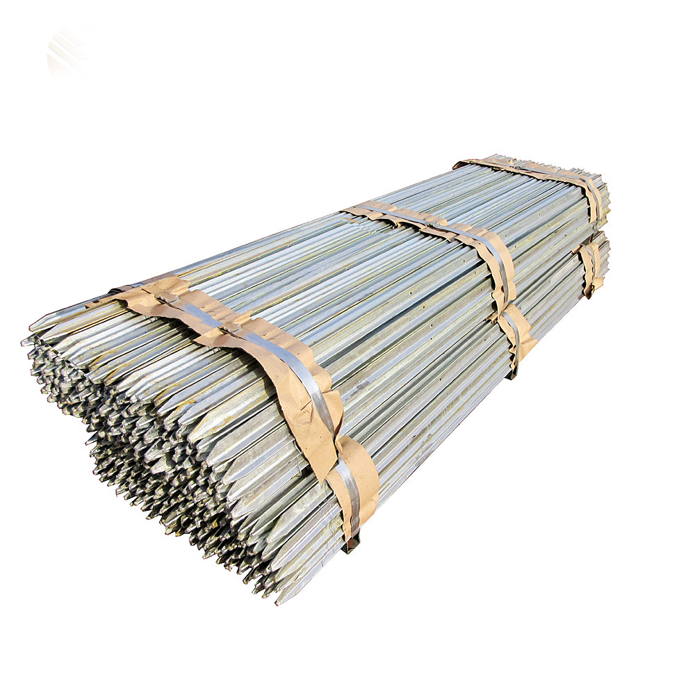 OEM China Safety Fence Post - New Zealand Standard 1.86kg/m heavy duty Hot-dipped Galvanized steel Star picket Y post – JINSHI