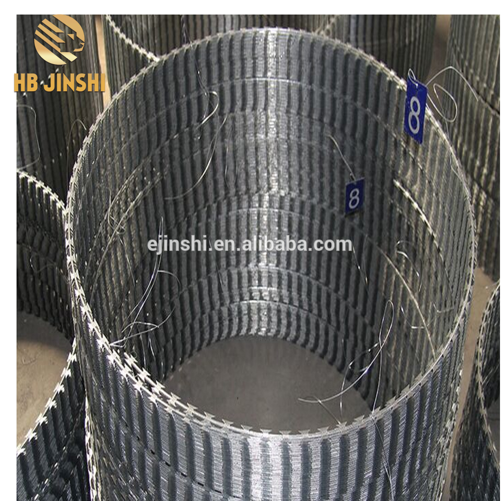 BTO-10 Hot dipped galvanized Concertina Razor Barbed Wire