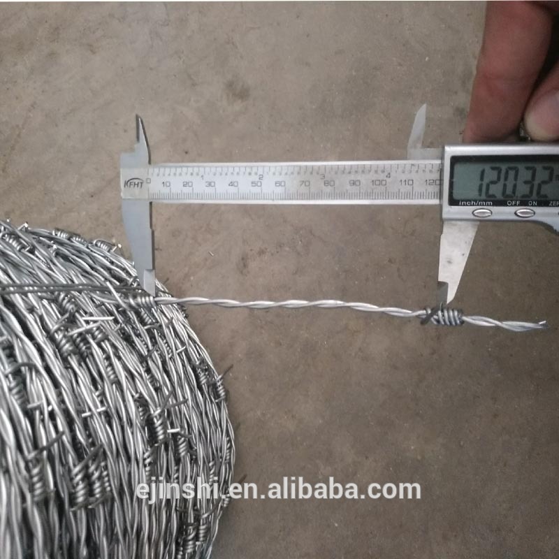 ISO Factory Galvanized Twisted Barbed wire