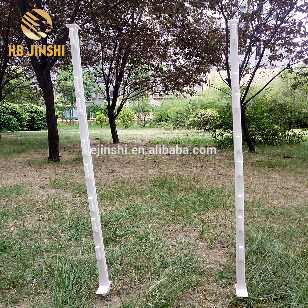 4 ft heech Single stap Elektryske pleats Fence Plastic Post