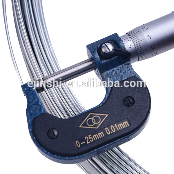 Alambre de unión de hierro electrogalvanizado de calibre 12 (fábrica)