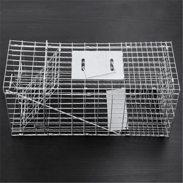 34"x10"x12"collapsible animal trap cage for rat & possum &raccoon & wild cat
