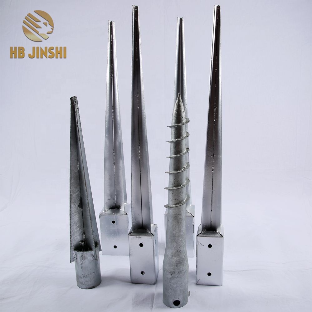 750mm Square Ground Anchor / Pole Anchor Spikes