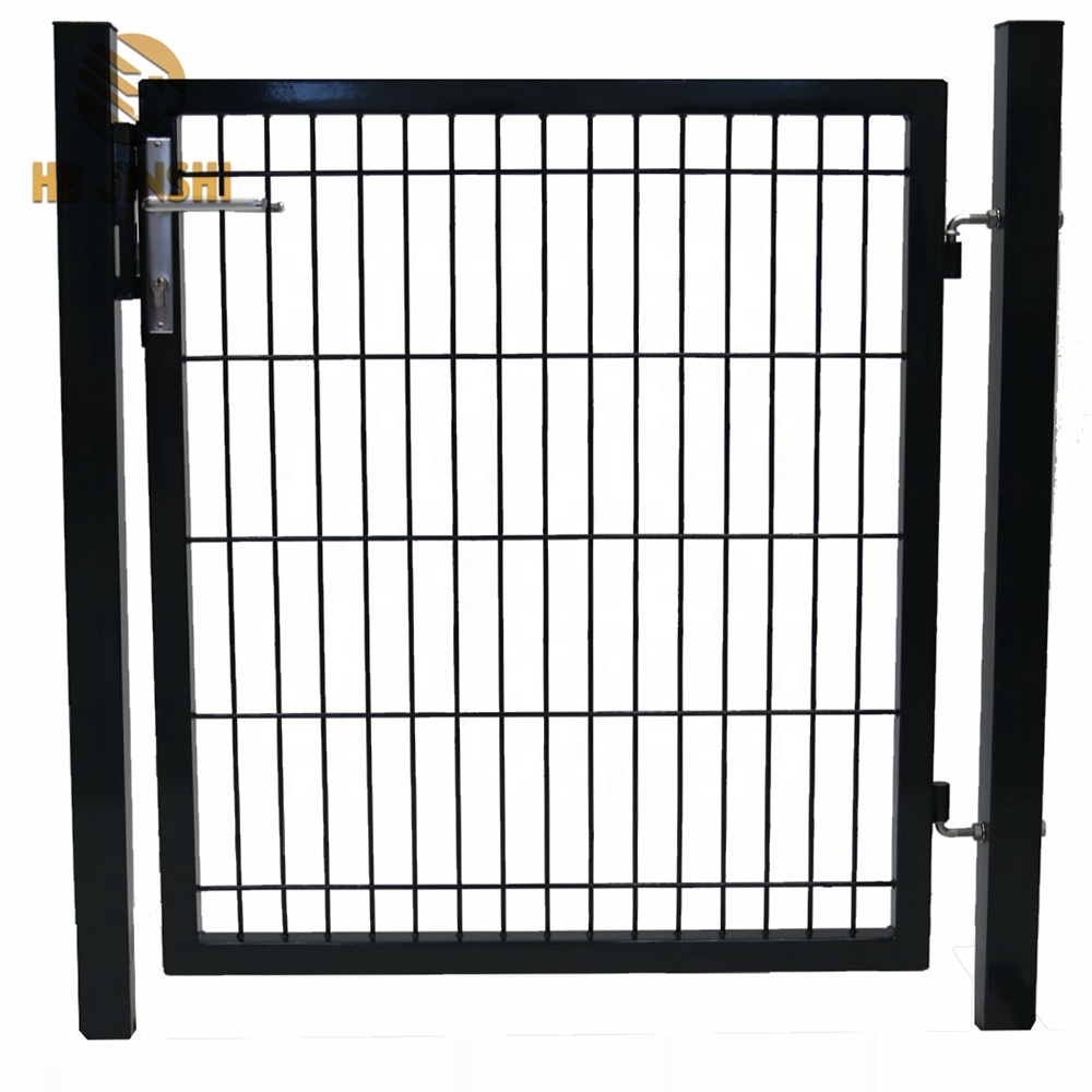 Wire Mesh Gate for Garden Germany Black Coating Garden Fence Gate