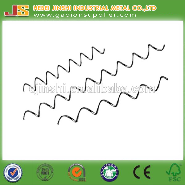 China Supplier welded gabion baskets accessories of spiral wire and stiffeners