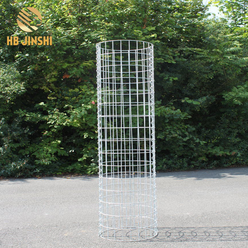 Round Welded Wire Gabion Pillar