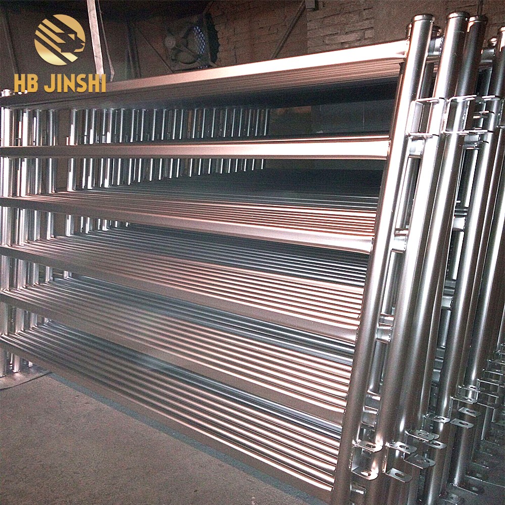 Galvanized Oval Rail nyuj vaj vaj huam sib luag