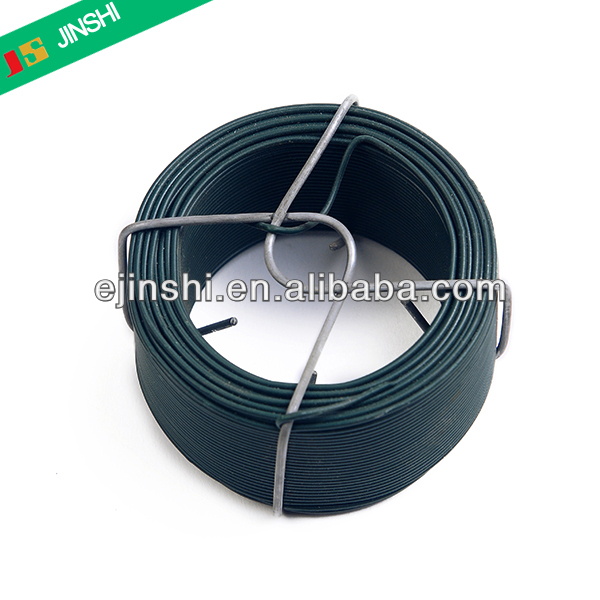Isolearre tie wire plastic PE PVC coated wire tún wire fabryk