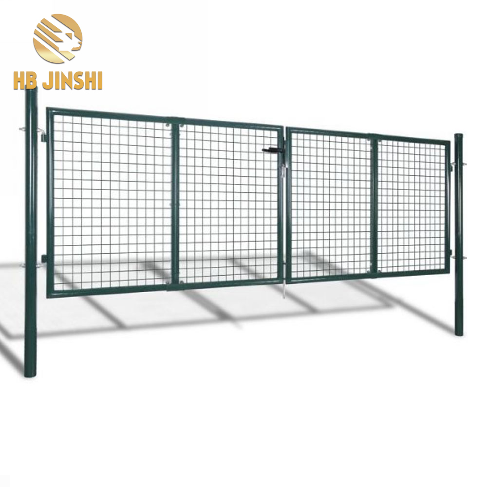 ИСО 9001 ИСО14001 сертификат 300 к 100 цм мрежаста ограда са дуплом отвореном капијом гаражна врата