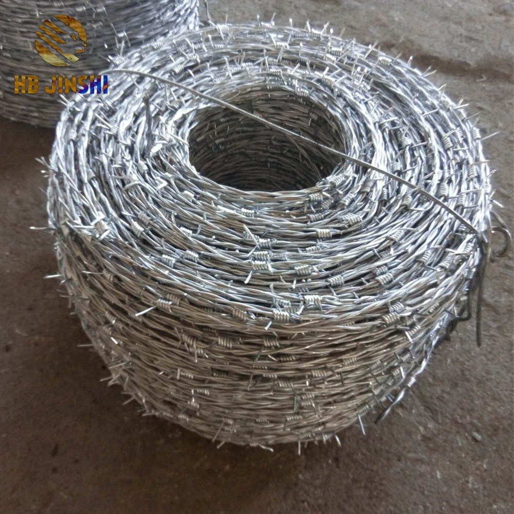 400m Hot dip Galvanized Barbed Wire