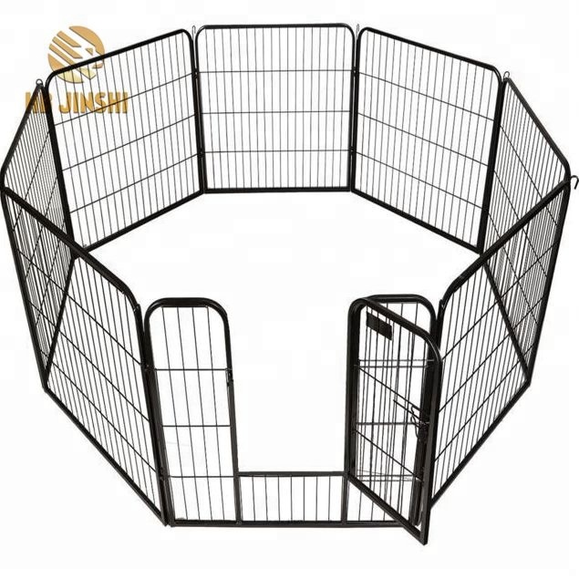 30 "8 Panels Heavy Duty Steel Frame Welded Wire Pet Cage Dog Playpen