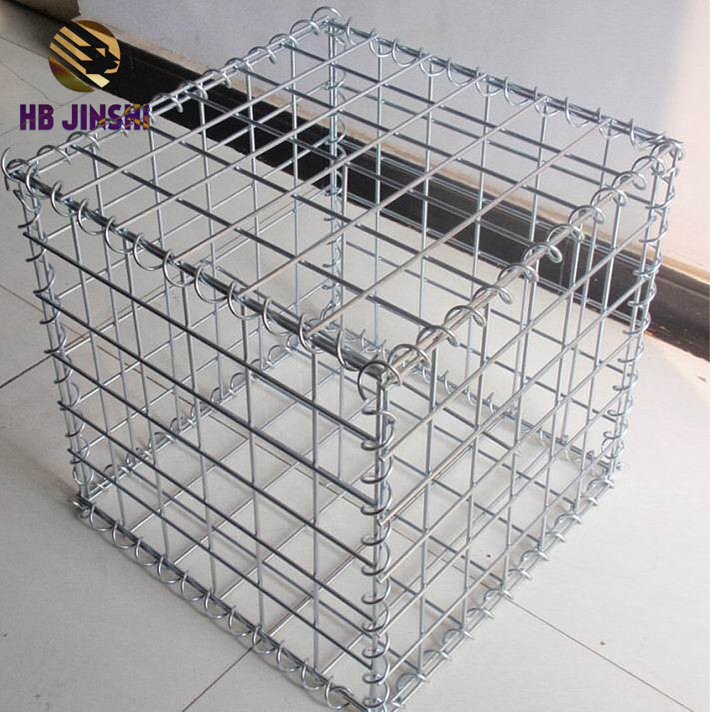 Galvanized ширетилген Gabion кичинекей Gabion таяныч дубалдары