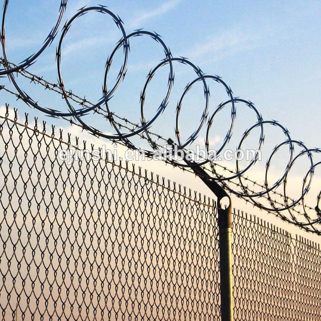 450mm Concertina Razor Barbed Wire Prison Fence
